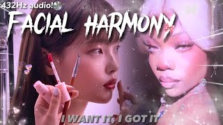 432Hz | Facial Harmony! Pretty face, Perfect proportions & More!