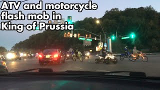 Personal Bits 0399: Motorcycle and ATV flash mob in King of Prussia.