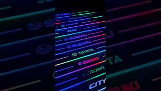 Dynamic LED Door Sill No-Wire#toyota #bmw #ford #subaru #suzuki #jeep #rav4 #car #shorts #shortvideo