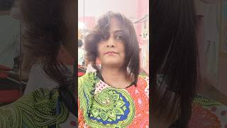 চুল স্ট্রেট করলাম 😍| #shorts #hairstyle