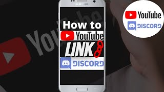 How to Add YouTube Links to Discord on Mobile 2021 #Shorts