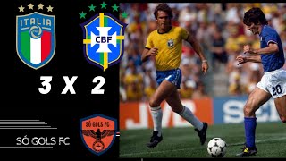 BRASIL  X   ITALIA - COPA DO MUNDO 82