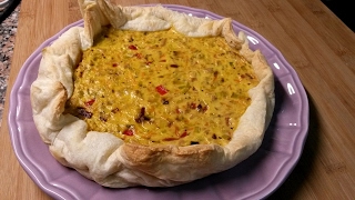 Quiche de atum e legumes / Tuna and vegetable quiche