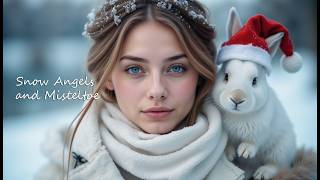 4K, Jennys Ai Art - Snow Angels and Misteltoe | AI Music Video | AI Short Movie