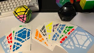 Stickering the First 8-Color Hanoiminx