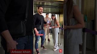 Arbaaz khan spotted after marriage with second wife #shorts