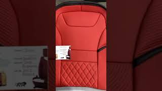 Luxury Leatherise Bucket Fitting Seat Cover / #CZ ALL ABOUT CAR ACCESSORIES 🚗 #automobile