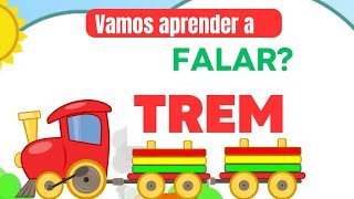 Trem🚂!! Aprendendo a falar trem!