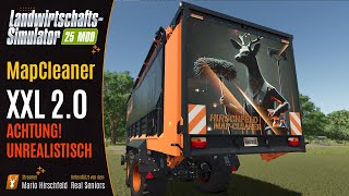 LS25 Mod: Mapcleaner 2.0 – Der XXL Ladewagen für LS25 ist zurück!