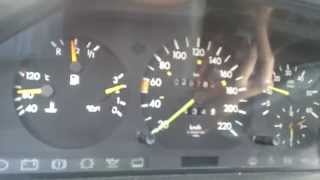 Mercedes W124 603 Engine 300 D 0-100 Km/h