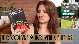 VLOG LECTURES 📚 Je découvre deux nouveaux auteurs ! Et ce n'est pas une réussite 😭