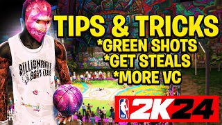 NBA 2K24 Tips & Tricks! 🏀 | Best Settings to Green Shots Consistently