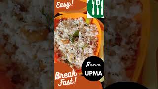 👌Best Ever Breakfast/రవ్వ ఉప్మా/uppudu pindi/ Upma in 10 mins🧭Quick INDIAN Breakfast#shorts#upma