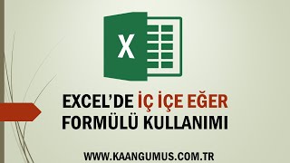 Excel'de İç İçe Eğer Formülü Nasıl Kullanılır? (VE Formülü ile birlikte kullanım) - Excel Dersleri