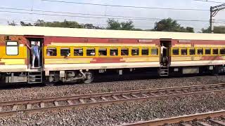 Dadar Ajmer Express Crossing Mumbai Local Train | Indian Railways | Western Railway