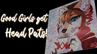 [Furry ASMR] Good Girls get Head Pats! | Soft Spoken Affirmations, Fur Sounds, & Rain Ambience