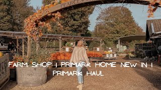 WHOLESOME WEEKEND | Farm shop | Primark haul | Primark home new in (Christmas decor) includes PW AD