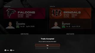 madden 25 - edit roster and trade players