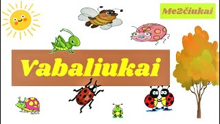 🐞 Vabaliukai 🦋 - Me2čiukai🔆 I Muzika vaikams🌟