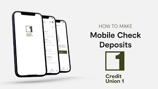 How to Make a Mobile Check Deposit | Credit Union 1 Mobile App