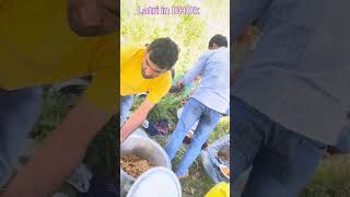 Assu latri in dhok /village life /grass cutting /