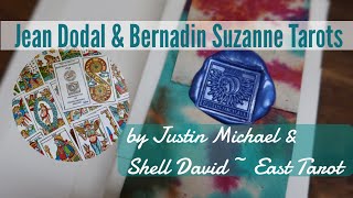 Handmade Jean Dodal & Bernadin Suzanne 1839 Tarots by @justinmichaeltarot & @shelldavid-easttarot4585