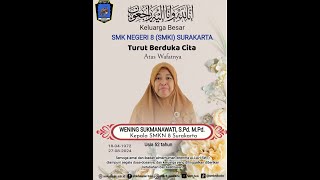 UMBUL DONGA KEPALA SEKOLAH SMK N 8 SURAKARTA WENING SUKMANAWATI