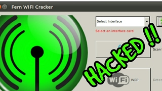 HACK WiFi Using Fern Wifi-Cracker | Kali Linux