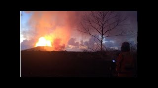 Hawaii volcano eruption: Residents told 'Be ready to evacuate' as lava flows from fissures