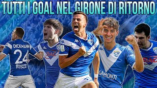 TUTTI I GOAL DEL BRESCIA NEL GIRONE DI RITORNO DI SERIE B 2023/24