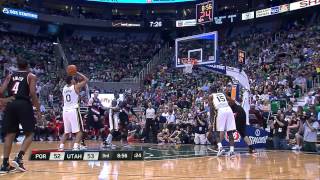 Enes Kanter Highlights in Season Finale vs. Portland Trailblazers 04-26-12