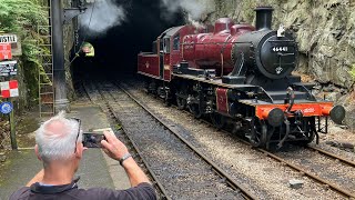 Steam Railways - LMS Ivatt Class 2 plus Lakeside Signal Box