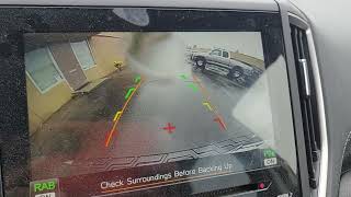 2020 SUBURU FORESTER BACK UP CAMERA ON TAINY DAY EFFECT