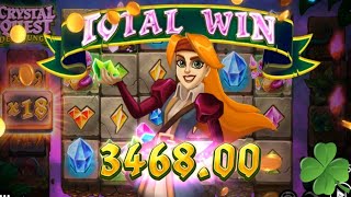 CUMULER LES WINS ❗ Mission FREE SPINS + MULTIPLICATEURS sur la slot CRYSTAL QUEST DEEP JUNGLE