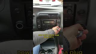 Add Phone to Ford Ranger - Bluetooth Adapter for Old Truck Radio ( Plug and Play ! )  #fordranger