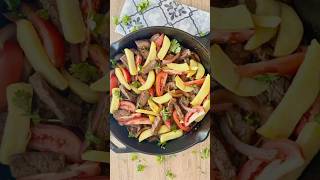 Lomo Saltado (Peruvian Steak & Fries) #recipe