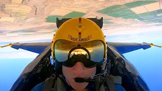 BADASS BLUE ANGELS Show The New Super Hornets Are Ready For Air Shows – Cockpit View (JAN 2021)