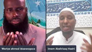 Sideen Ku Qaabilnaa Bisha Ramadaan, Sh Abdirisaq Xashi