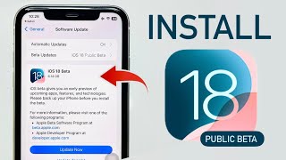 iOS 18 Public Beta Install- download iOS 18 Public Beta on any iPhone Free