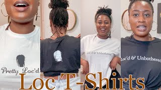 T-Shirts for Women With Locs! | Haul and Review