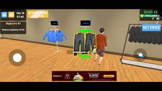 Clothing store simulator game gameplay walkthrough Android or iOS