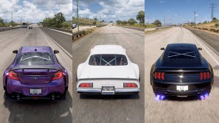 Forza Horizon 5 New Engine Sounds & 6 New Cars! 10K RPM Firebird Racecar, Widebody GR86 & more