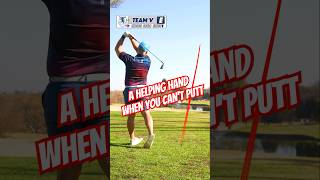 A Helping Hand When You Can't Putt #golf #funny #fail