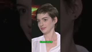 Anne Hathaway Responds to Fitness Obsession During Interview