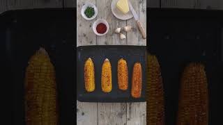 Corn Cobs with Garlic Butter and Espelette Pepper 🌽