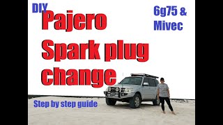 Pajero Spark plug replacement on 3.8 V6 6g75 Mitsubishi motor