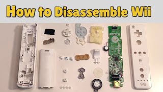 How to disassemble/tear down a Nintendo Wii controller