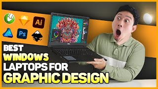 TOP 6 - Best Windows Laptop for Graphic Design 2023