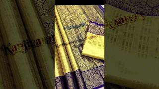 Kanjivaram tissue silk saree #ytshorts #kanjivaram