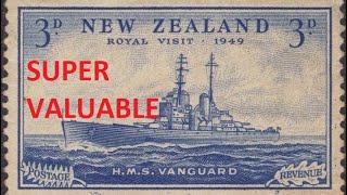 Super Valuable New Zealand Stamp #philately #stampcollecting #stamps